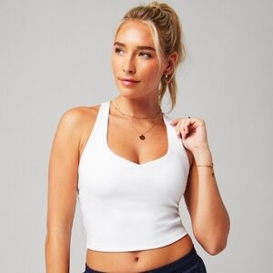 Fabletics Anywhere Cropped Built-In Bra Tank